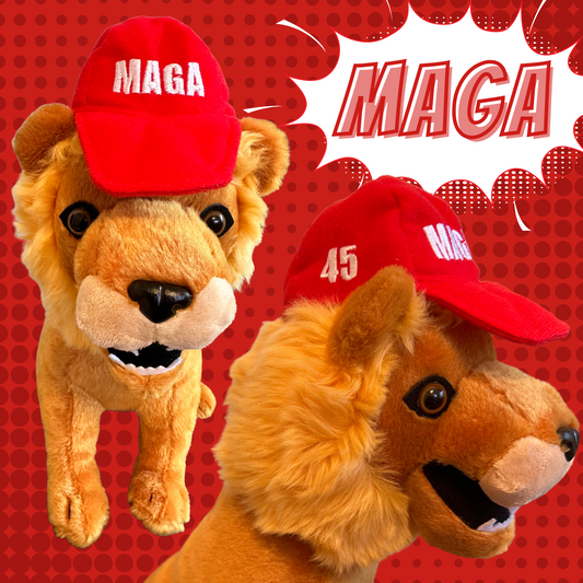 Mighty MAGA Lion is HERE!!!